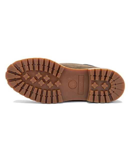 Timberland Brown Premium 6 Inch Waterproof Boots 'Dark Nubuck' for men