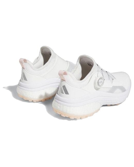 Adidas White (Wmns) Solarmotion Boa Golf Metallic'
