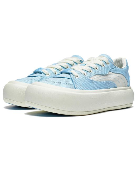 Li-ning Blue (Wmns) Puff Platform 'Sky'