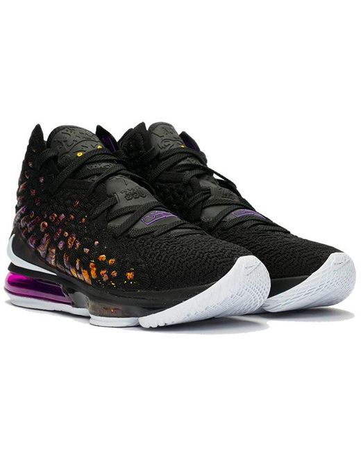 Nike Lebron 17 'Lakers' in Black for Men | Lyst UK