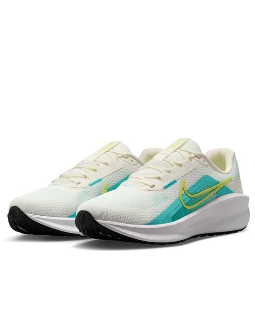 Nike White Downshifter 13 'Sail Frost Glacier Cyber' for men