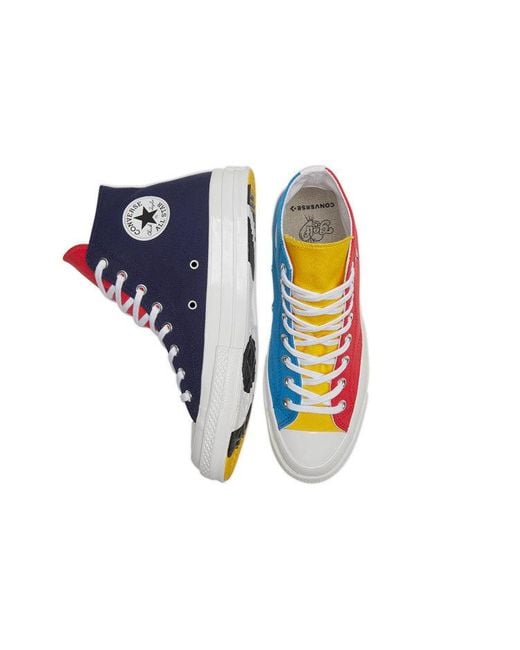 Converse Blue Golf Wang X Chuck 70 High 'Tri-Panel' for men