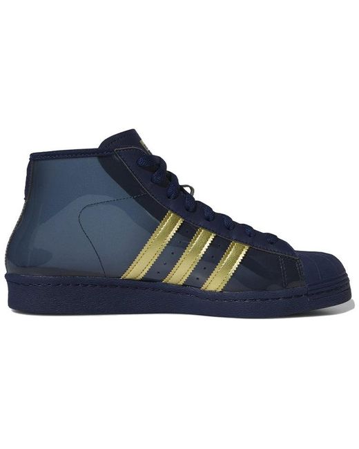 Adidas Blue Blondey Pro Model Adv Shoes 'Night' for men