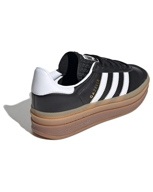 Adidas Blue (Wmns) Gazelle Shoes Gum'