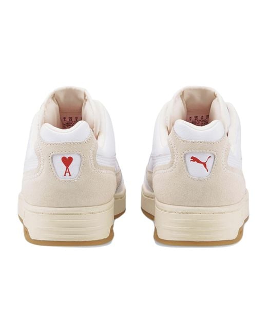 PUMA White Ami X Slipstream Low Pristine' for men