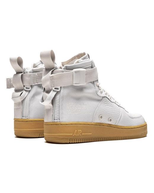Nike White (Wmns) Sf Air Force 1 Mid 'Vast'
