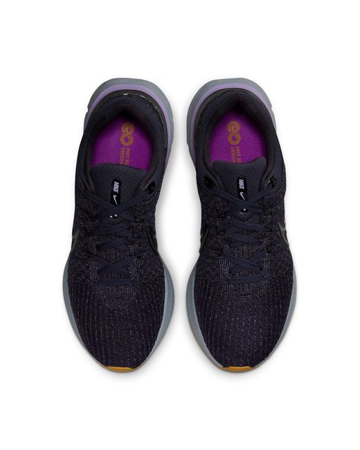 Nike Blue React Infinity Run Flyknit 3 'Cave Cool' for men