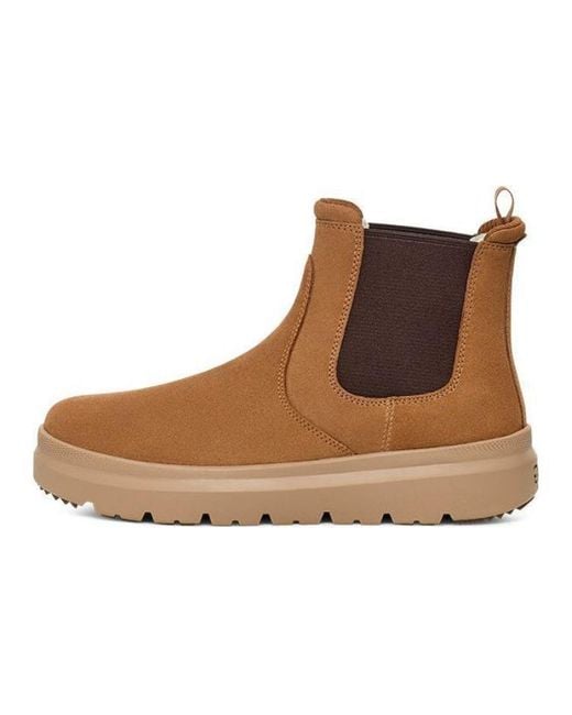 Ugg Brown Burleigh Chelsea Boot 'Chestnut' for men