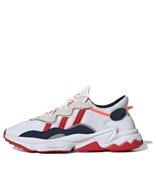 Adidas Blue Ozweego 'white Collegiate Navy Scarlet' for men