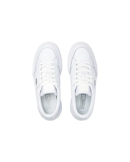 PUMA White (Wmns) Mayze Stack Leather 'Triple'