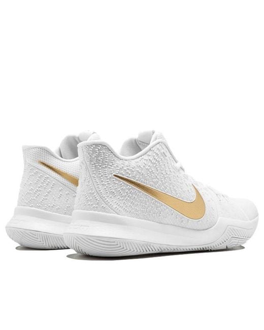 Nike White Kyrie 3 'Finals' for men