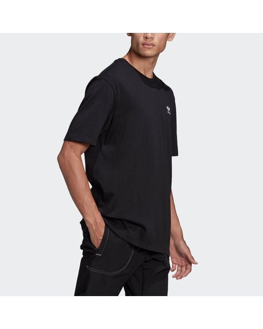 Adidas Black Originals B+F Trefoil Tee Logo Tee for men