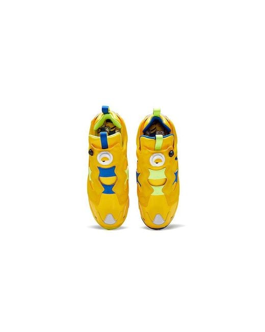 Reebok Yellow Illumination X Instapump Fury 'Minions' for men