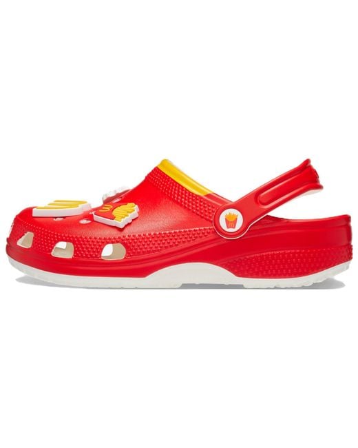CROCSTM Red Classic Clog 'Mcdonald's'