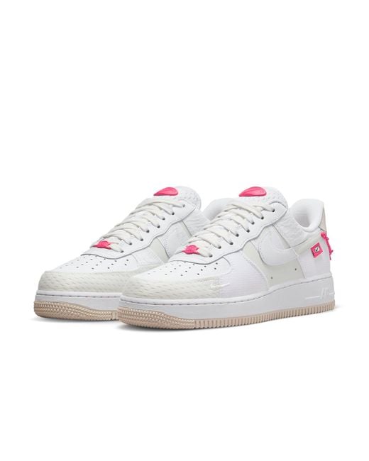Nike White (Wmns) Air Force 1 '07 Lx Bling'