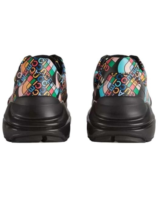 Gucci Black (Wmns) Rhyton The North Face'