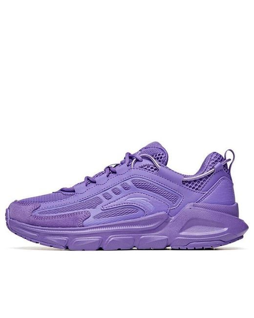 Anta Purple (Wmns) Fly Life Series Sneakers