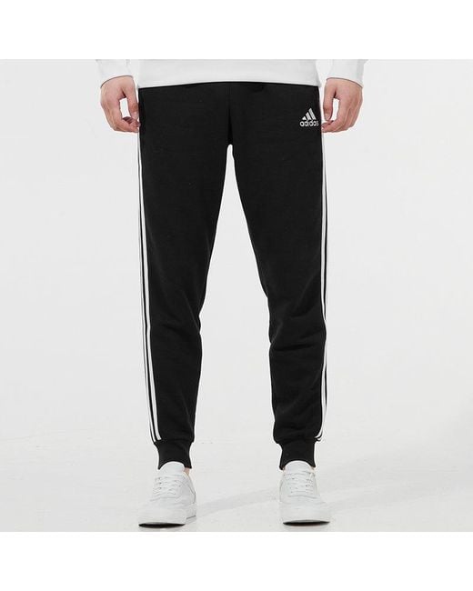 Adidas Black Side Bundle Feet Sports Pants/Trousers/Joggers for men