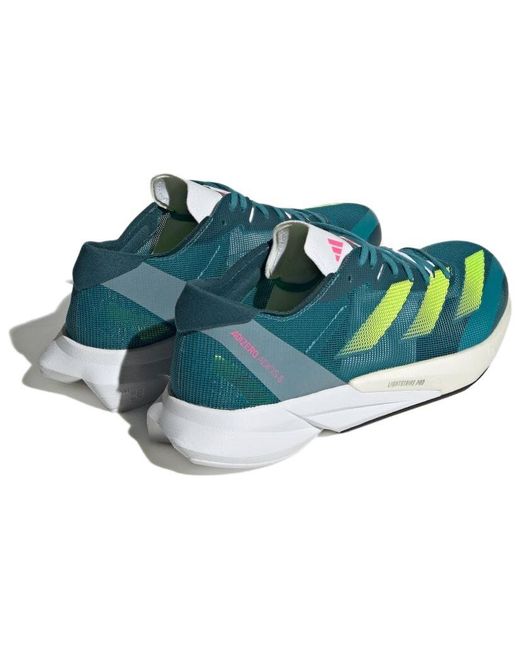Adidas Blue (Wmns) Adizero Adios 8 Shoes 'Wonder Solar'