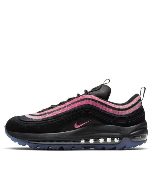 Nike Black Air Max 97 Golf Nrg X Swarovski Oracle' for men