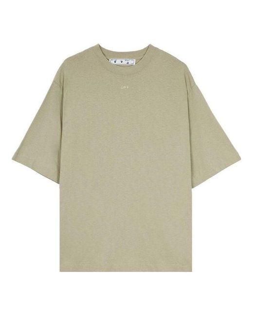 Off-White c/o Virgil Abloh Natural Rubber Arrows T-Shirt for men