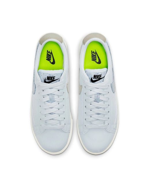 Nike Blue (Wmns) Blazer Low Se 'Recycled Wool Pack- Light Armory'