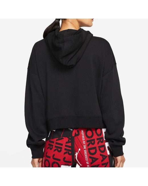 Nike Red (Wmns) Fleece Allover Printed Hoodie