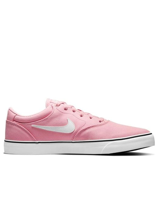 Nike Pink Chron 2 Canvas Sb Glaze' for men