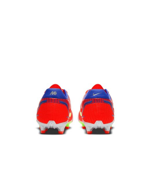 Nike Red Mercurial Vapor 14 Academy Fg Mg 'Bright Crimson Burst' for men