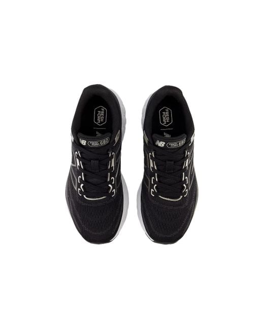 New Balance Black Fresh Foam 680 V8 Running Shoe