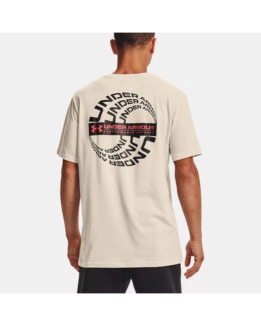 Under Armour Natural Reflection Wave Casual Sports Breathable Short Sleeve for men