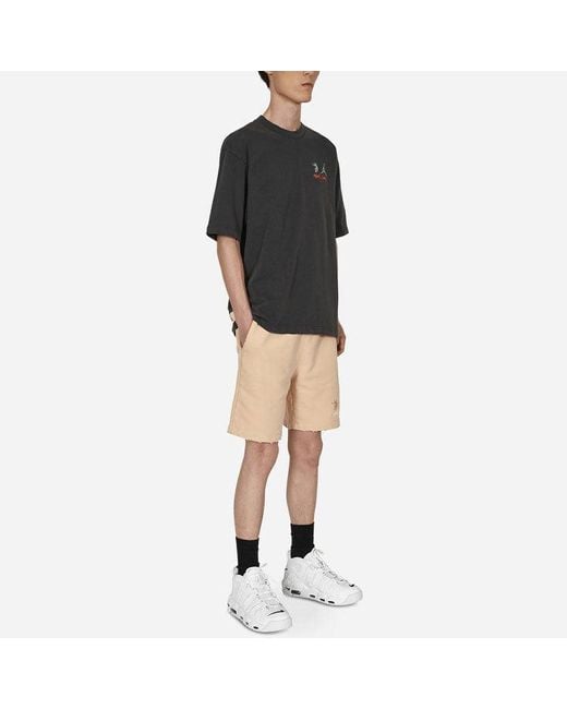 Nike Black X Union Crossover Solid Color Breathable Logo Round Neck Short Sleeve Us Edition for men