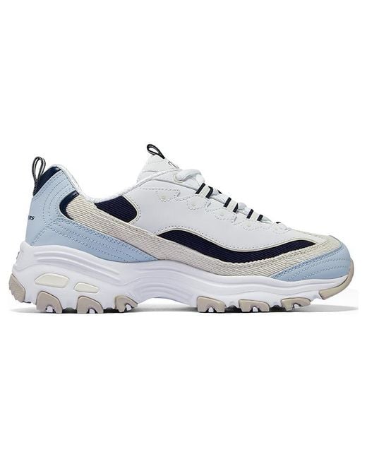 Skechers Blue (Wmns) D'Lites Varsity Spirit Shoes