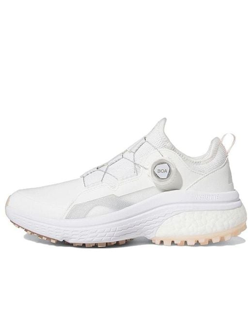 Adidas White (Wmns) Solarmotion Boa Golf Metallic'