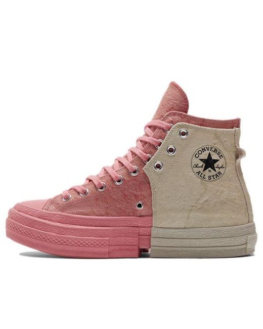 Converse Feng Chen Wang X Chuck Taylor All Star 10s 2 In 1 Sneakers Grey/ pink in Purple | Lyst