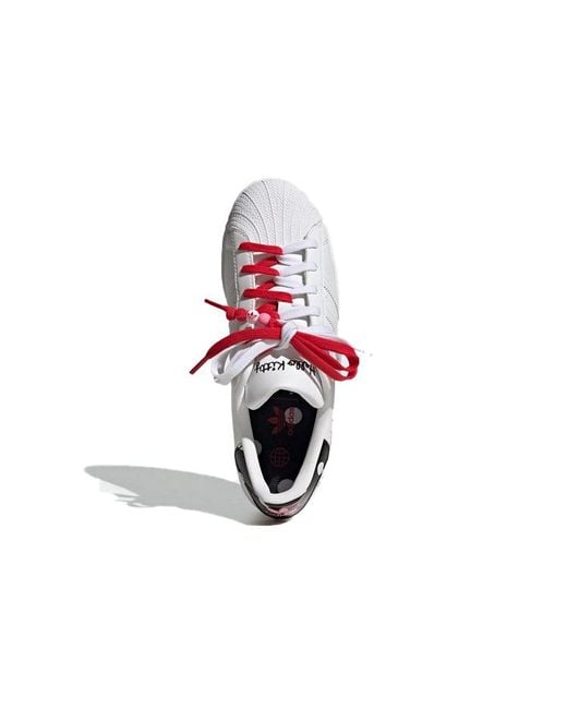 Adidas White (Wmns) Hello Kitty X Superstar Bliss'