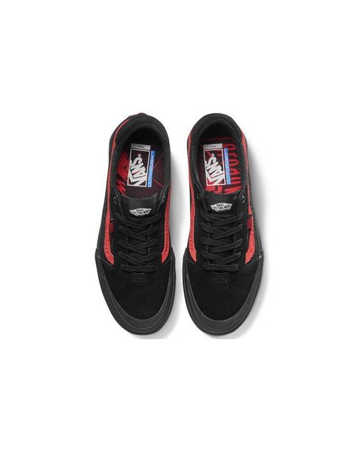 Vans Red Baker Skateboards X Old Skool for men