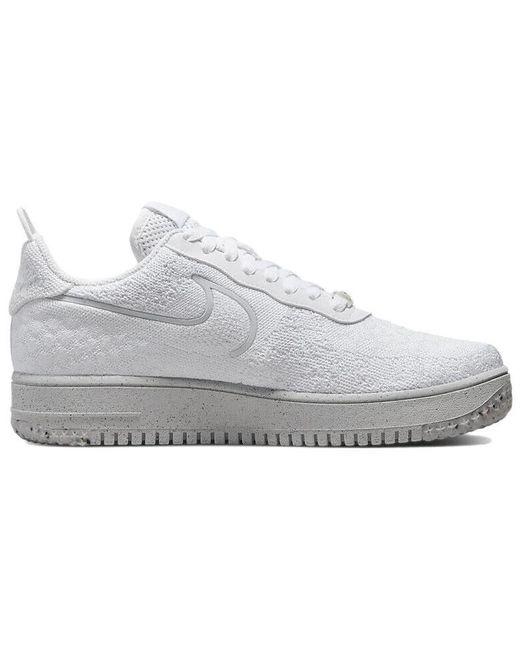 Nike Air Force 1 Crater Flyknit Next Nature in White for Men | Lyst