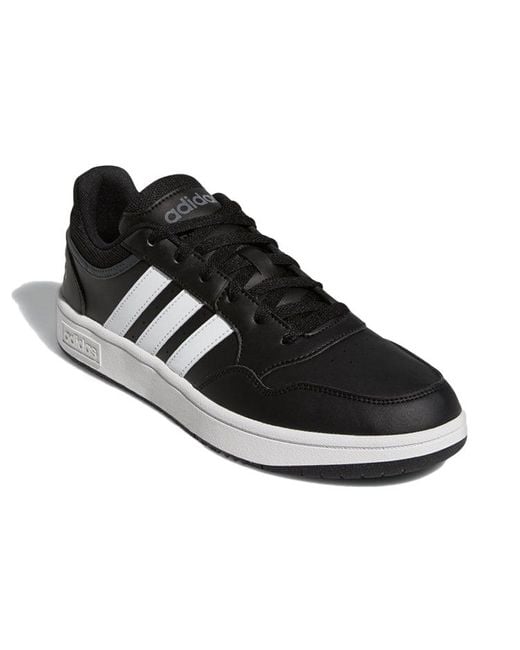 Adidas Black Hoops 3.0 Low 'Core' for men