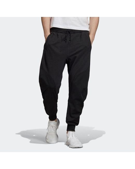 Adidas Black Originals Pt3 Sweat Pant Bundle Feet Sports Pants for men