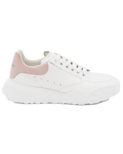 McQueen White (Wmns) Court Trainer 'Patchouli'
