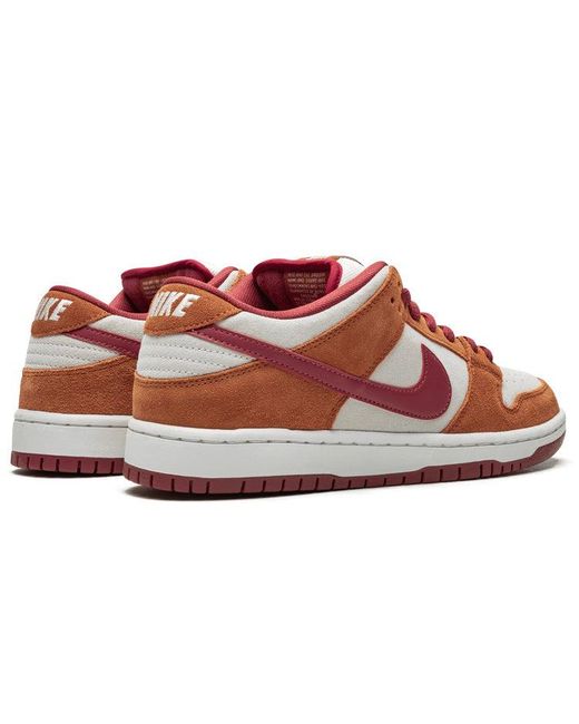 Nike Brown Sb Dunk Low Pro 'Dark Russet' for men