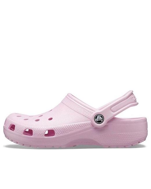 CROCSTM Pink Classic Clogs