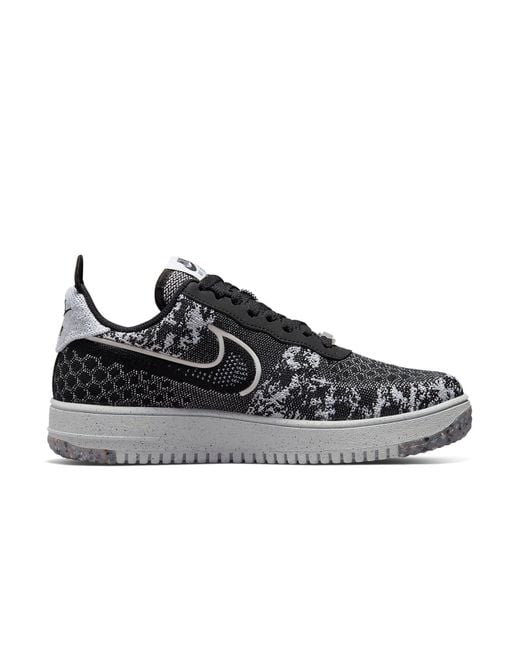 Nike Air Force 1 Crater Flyknit Next Nature in Black for Men | Lyst UK