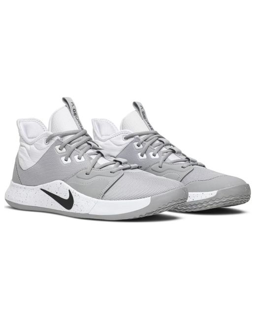 Nike White Pg 3 Tb Wolf for men