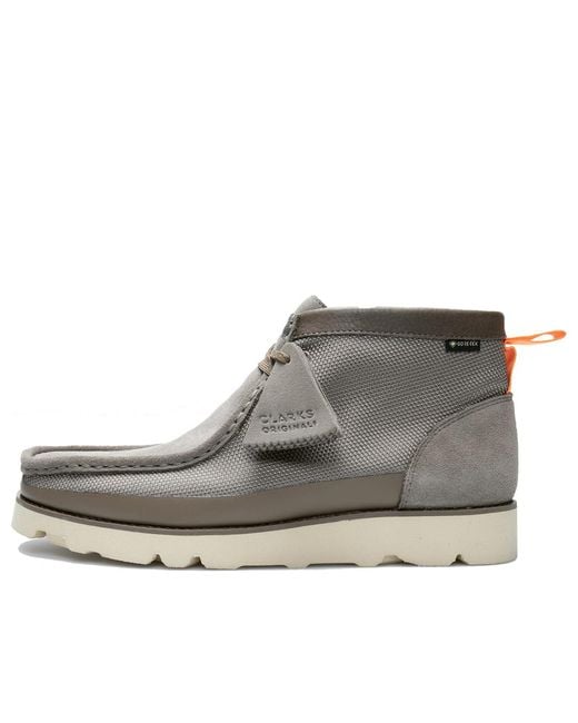 Clarks Gray Wallabee 2.0 Gtx Combination' for men