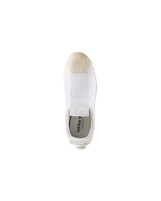 Adidas White (Wmns) Superstar Bw35 Slip-On
