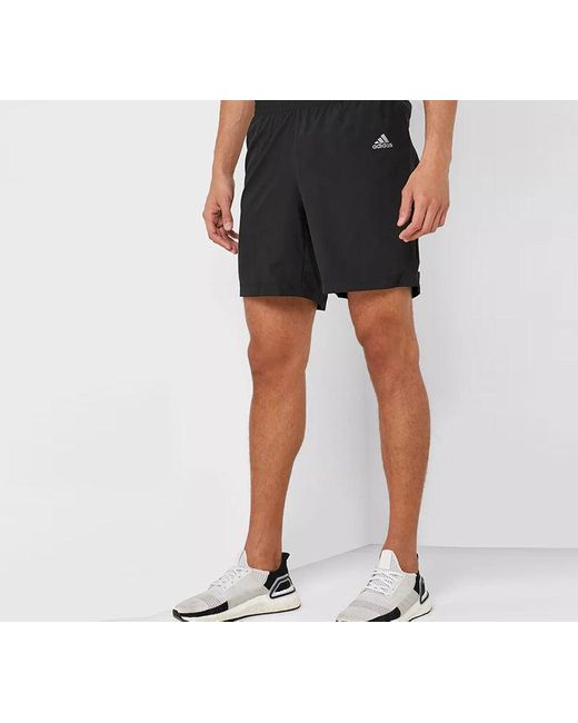 Adidas Black Shorts Running Training Sports Pants for men