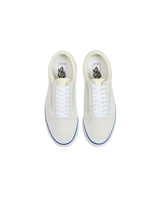 Vans White Og Old Skool Lx 'Classic' for men