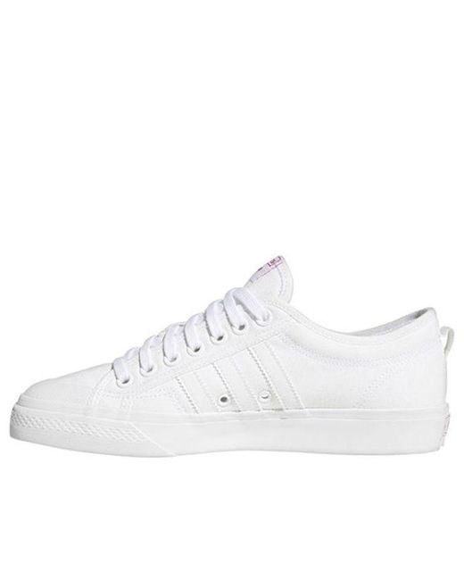 Adidas White (Wmns) Nizza Trefoil